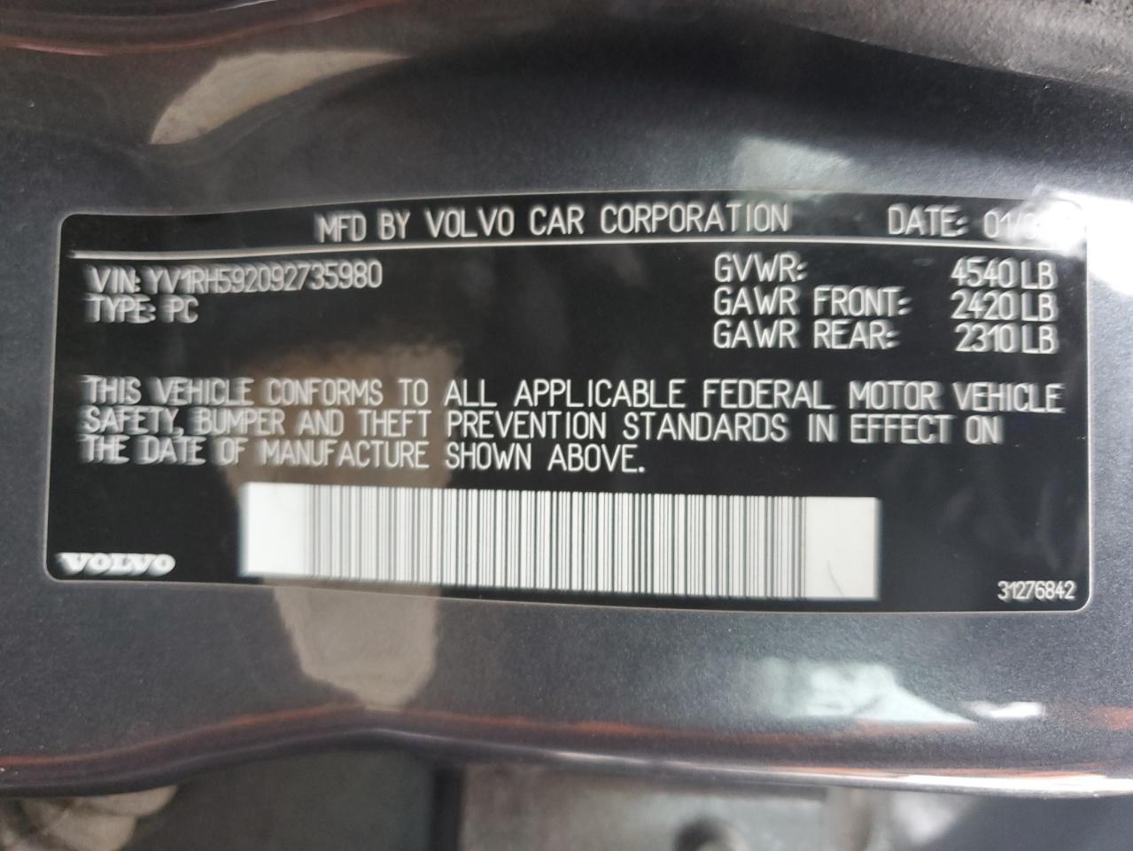 2009 Volvo S60 - Image 12