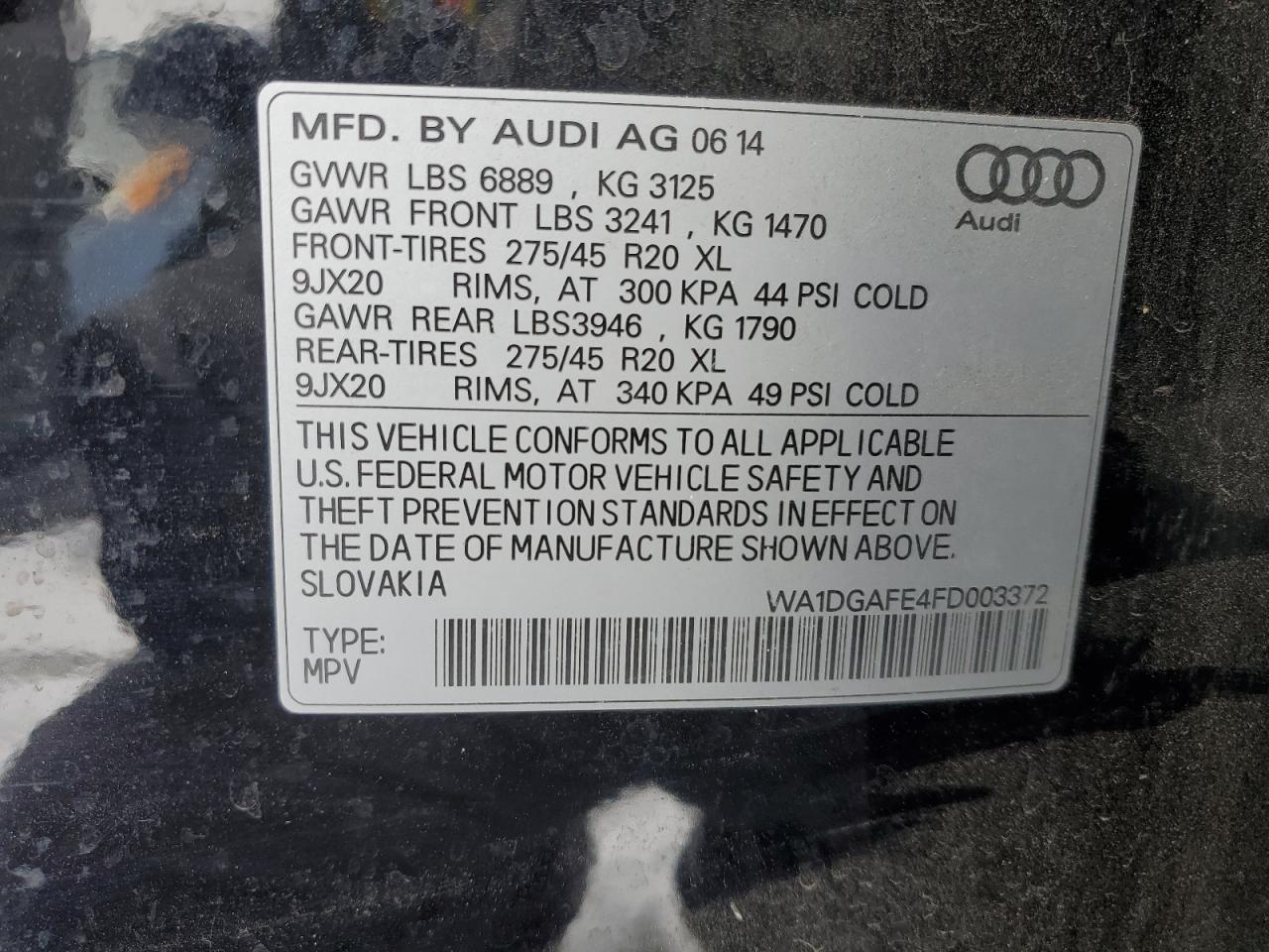 2015 Audi Q7 - Image 14