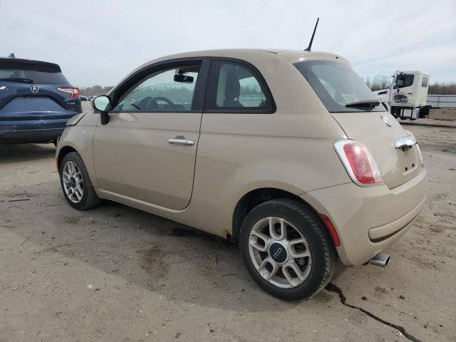  FIAT 500 2012 Beige