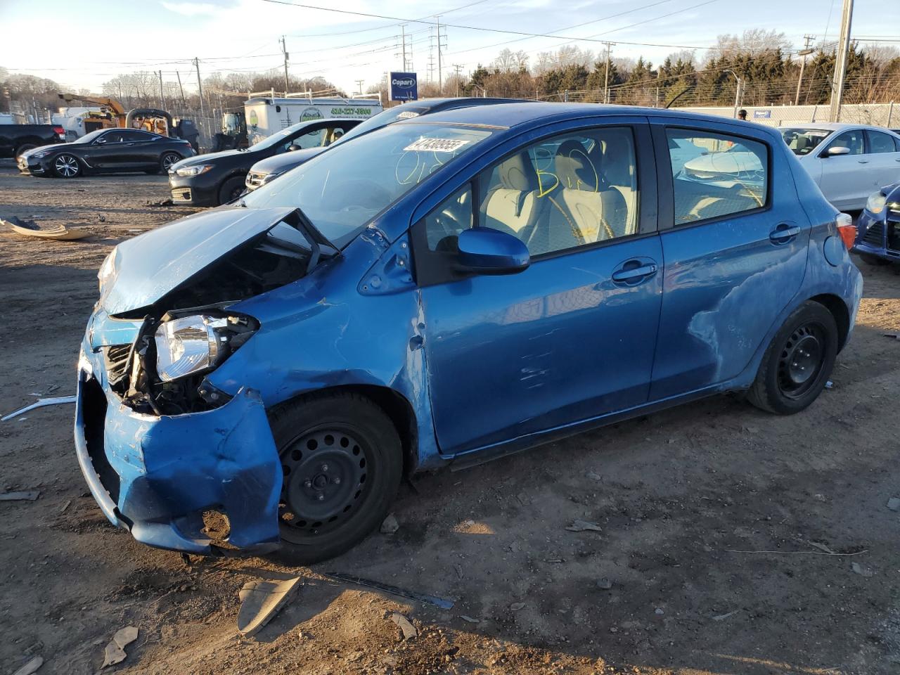 2012 Toyota Yaris de vânzare în Baltimore, MD - Front End