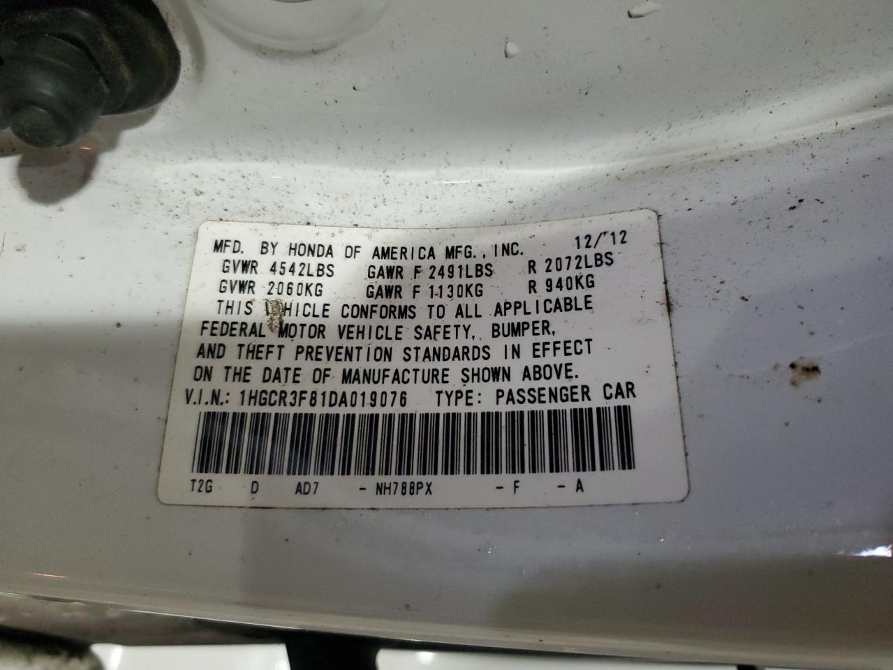 2013 Honda Accord - Image 14