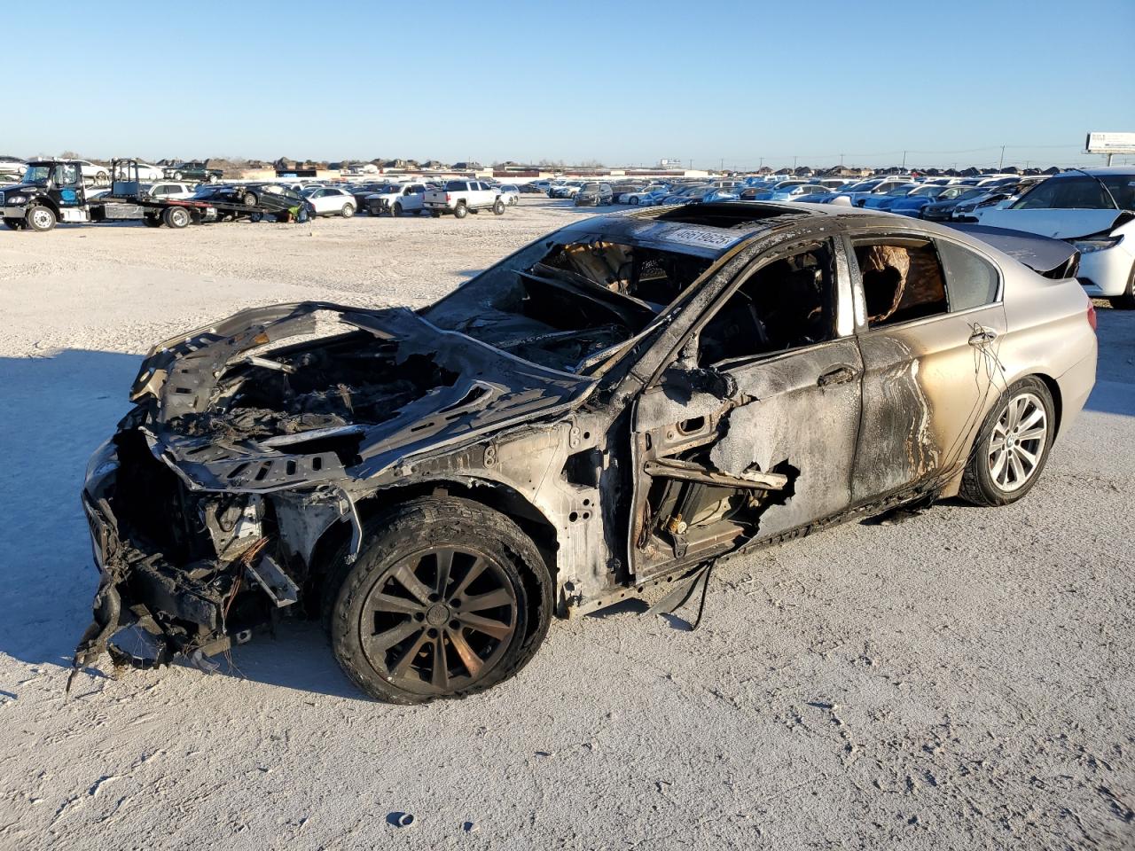 2014 Bmw 528 I იყიდება Haslet-ში, TX - Burn - Engine