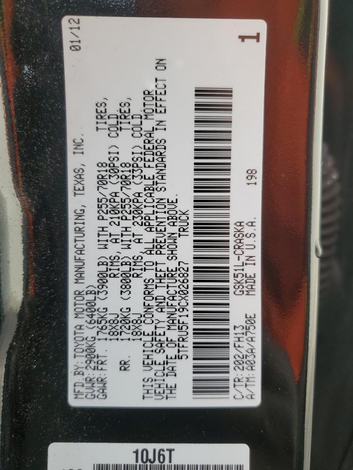 2012 Toyota Tundra - Image 12