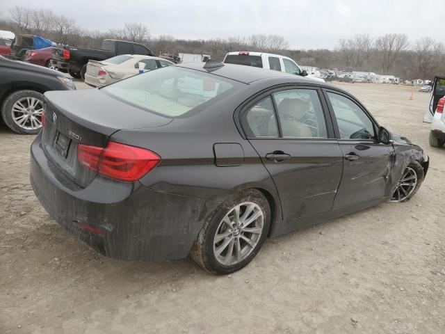  BMW 3 SERIES 2016 Чорний