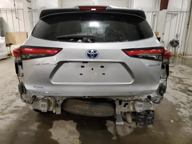 TOYOTA HIGHLANDER 2021 Серебристый