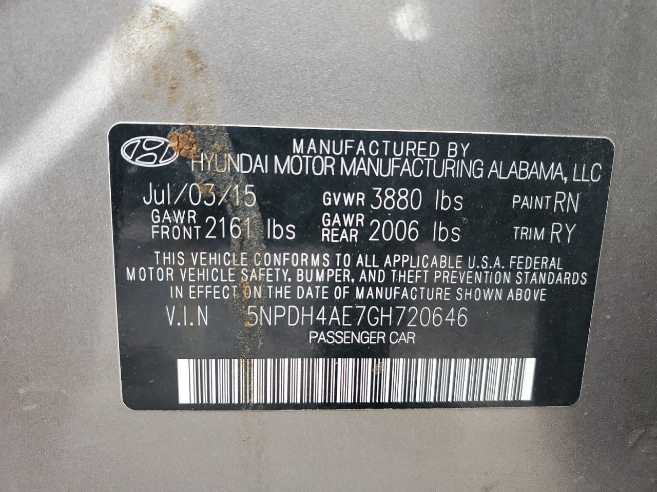 2016 Hyundai Elantra - Image 12