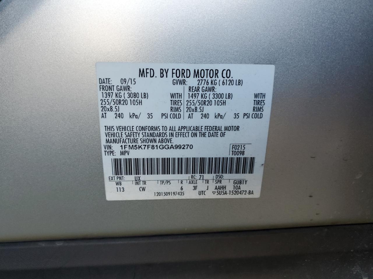 2016 Ford Explorer - Image 12