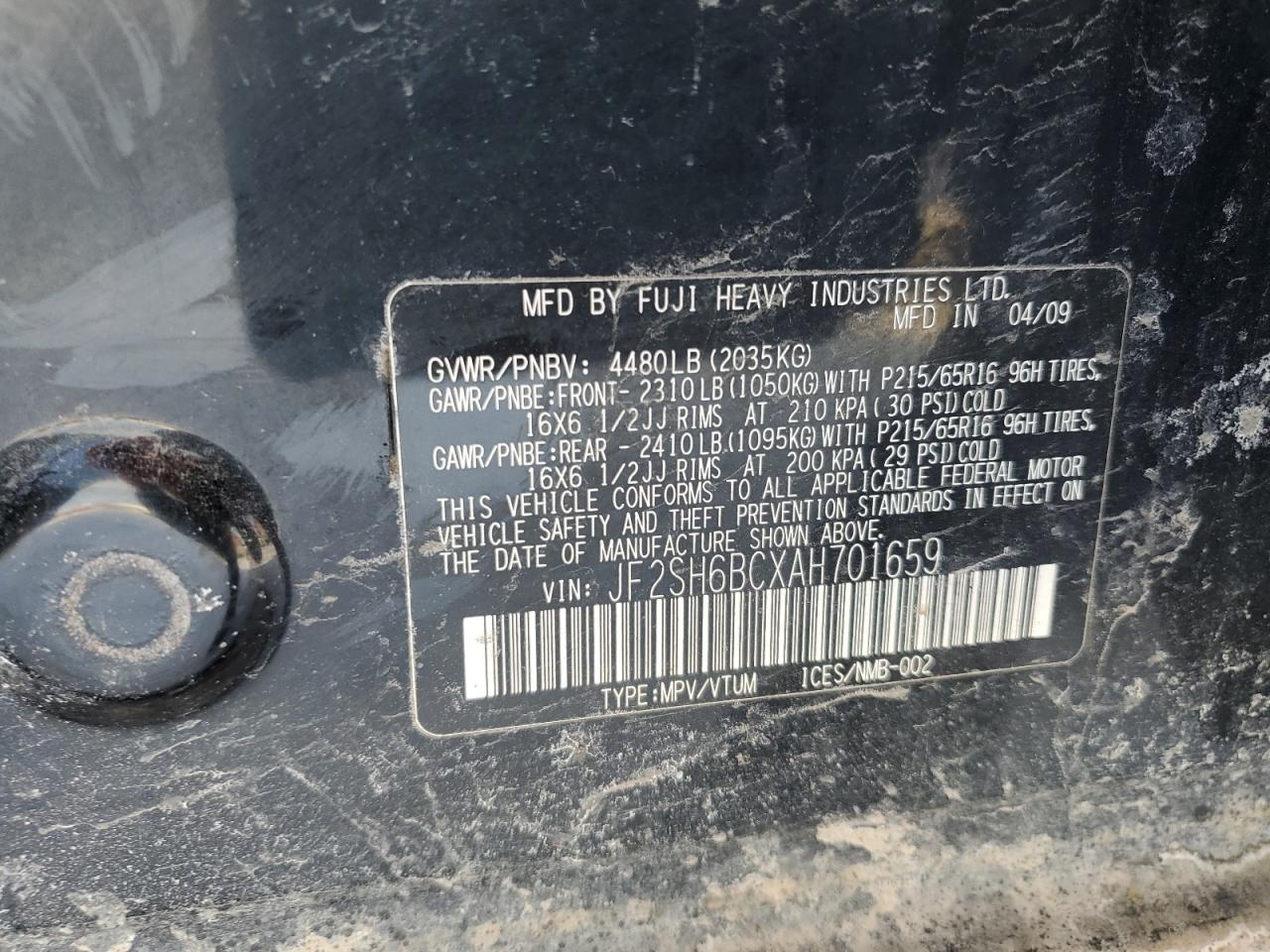 2010 Subaru Forester - Image 12