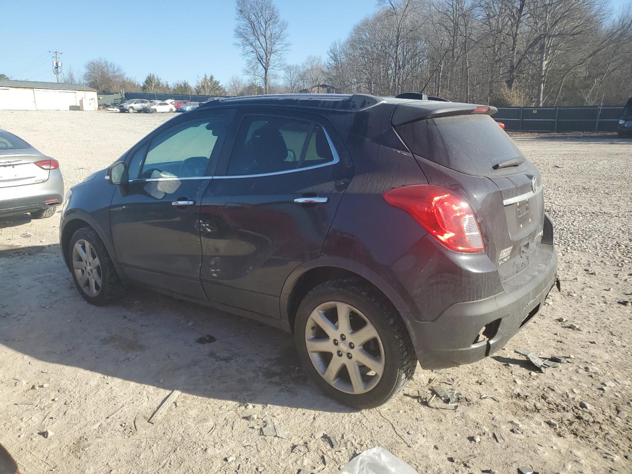 2015 BUICK ENCORE with REAR END damage, VIN KL4CJGSB9FB255075