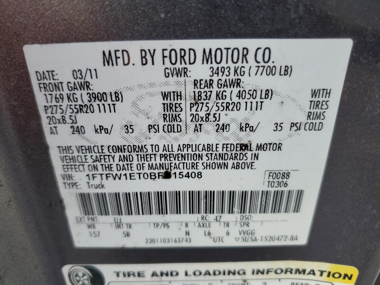 2011 Ford F-150 - Image 12