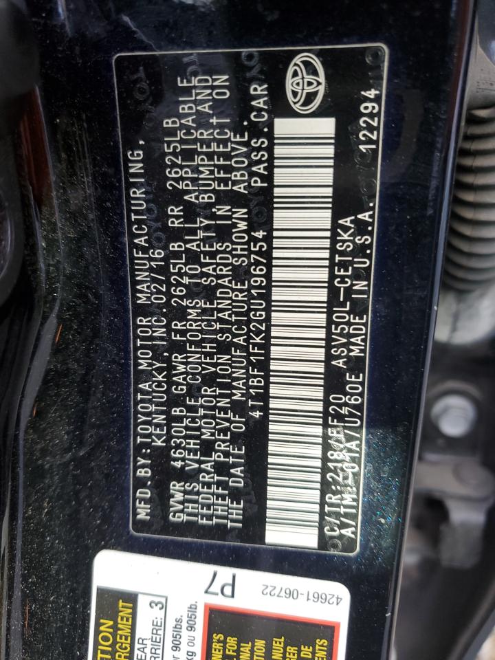 2016 Toyota Camry - Image 12