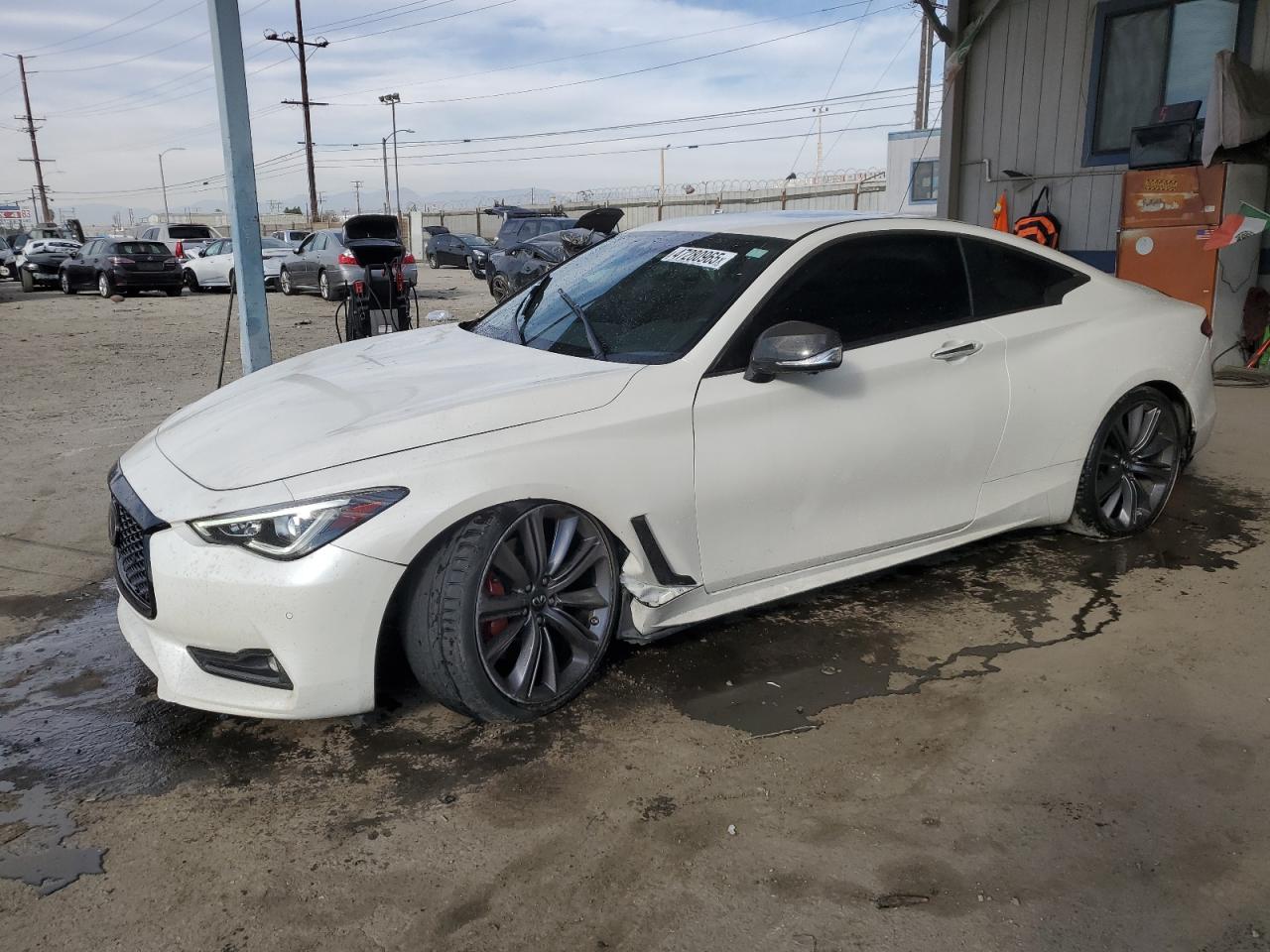 Damaged INFINITI Q60 Car for sale and auction