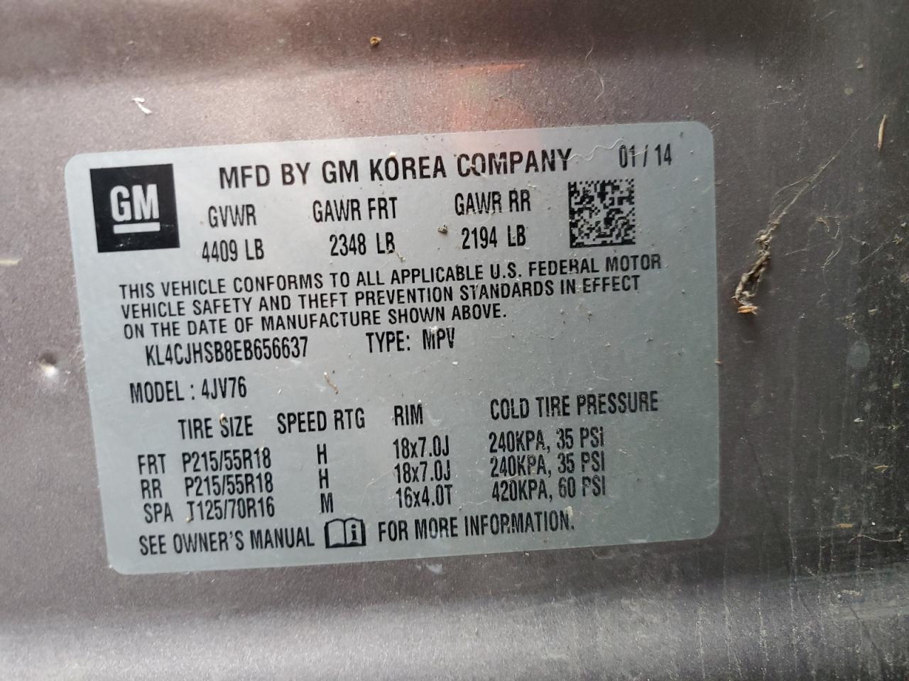 2014 Buick Encore - Image 13