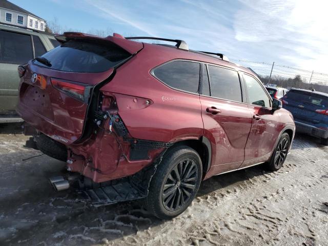  TOYOTA HIGHLANDER 2023 Red