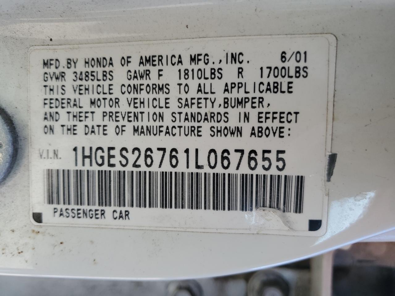 2001 Honda Civic - Image 12