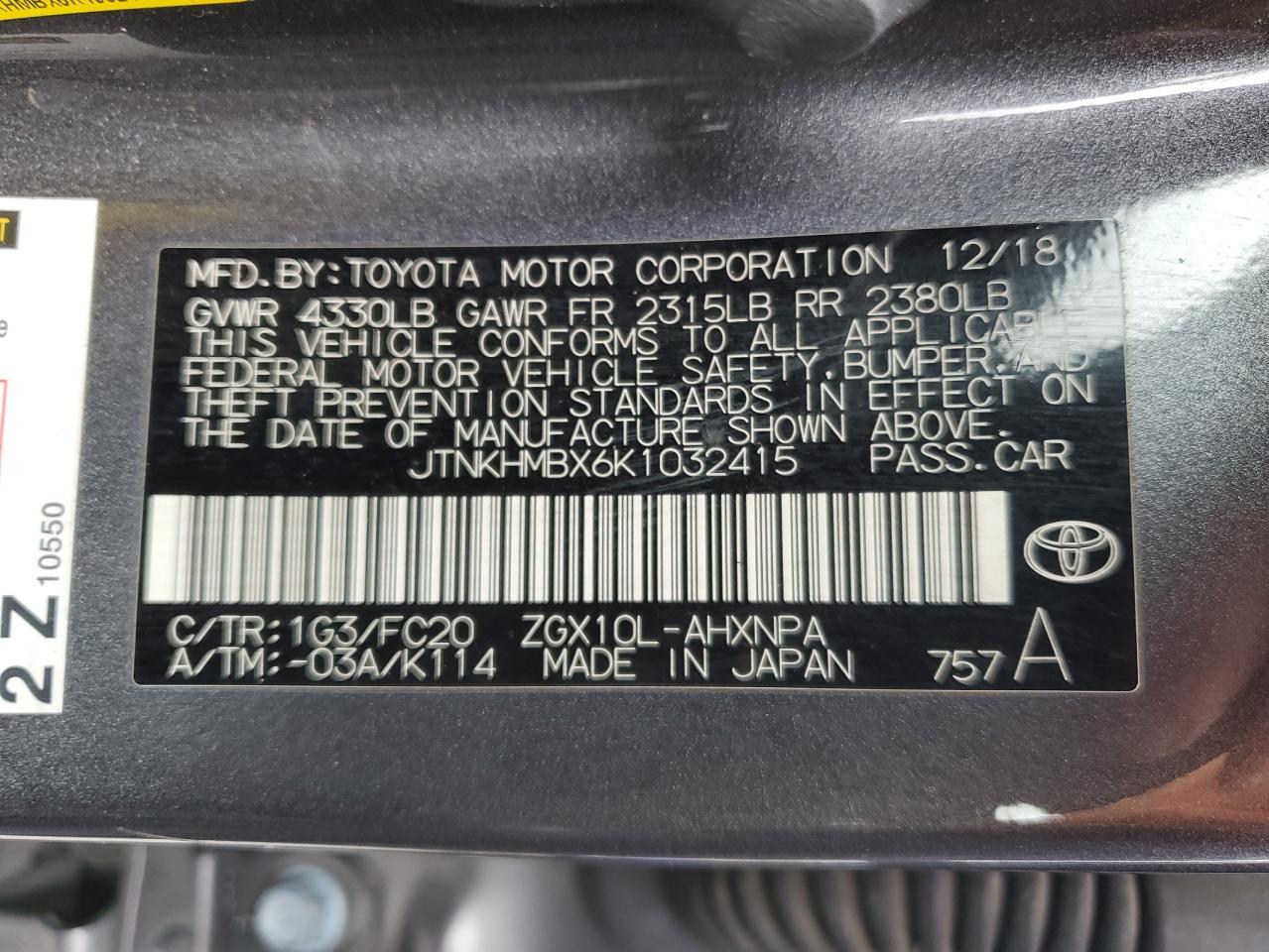 2019 Toyota C-HR - Image 13