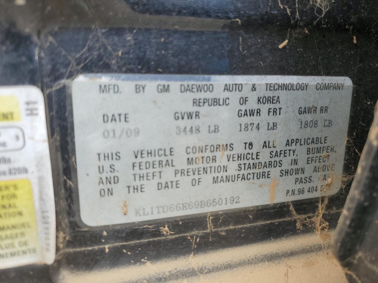 2009 Chevrolet Aveo - Image 12