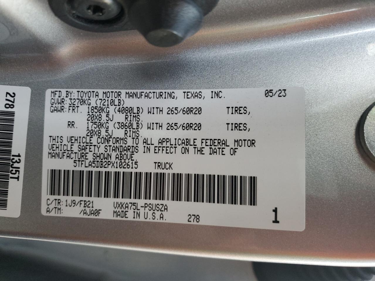 2023 Toyota Tundra - Image 13