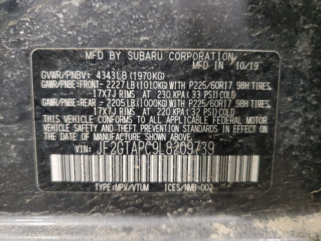 2020 Subaru XV - Image 16