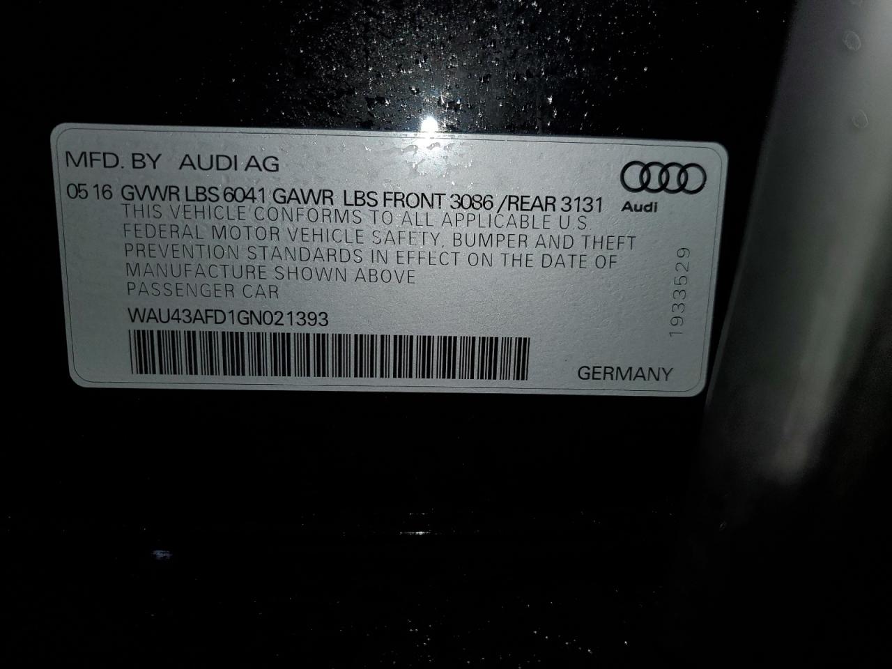 2016 Audi A8 - Image 13