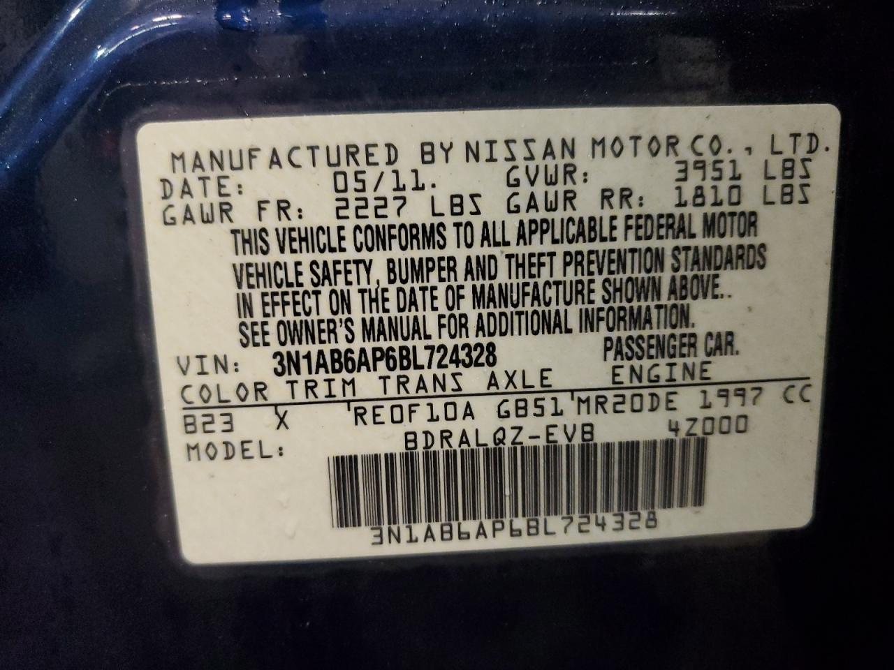 2011 Nissan Sentra - Image 14