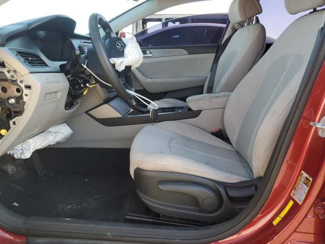  HYUNDAI SONATA 2015 Красный