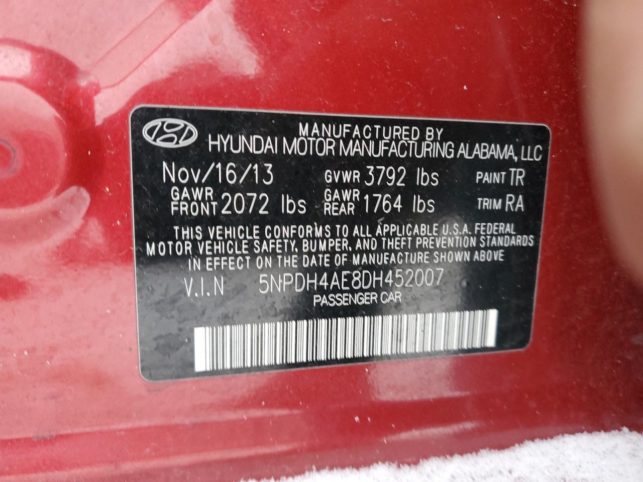 2013 Hyundai Elantra - Image 12