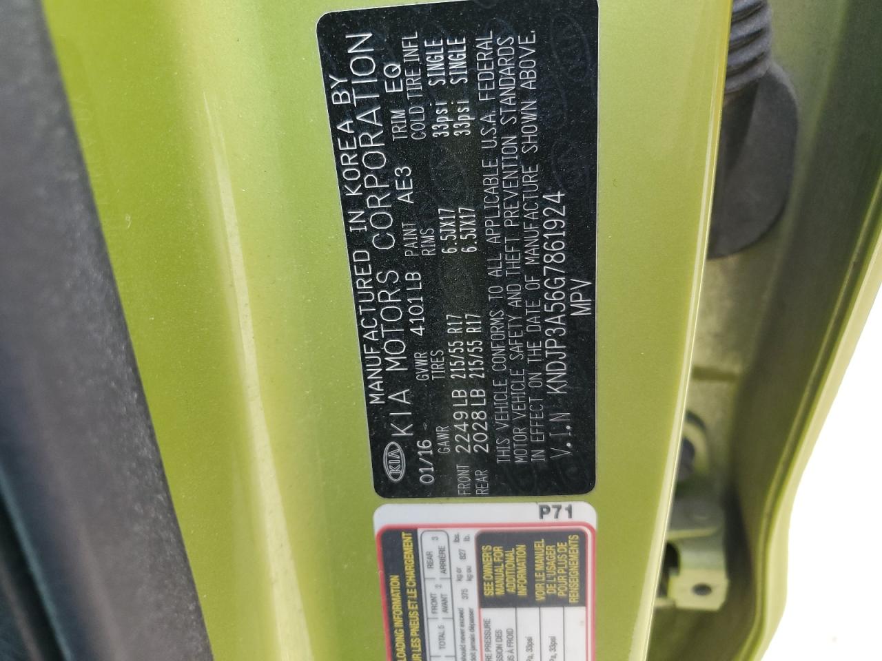 2016 Kia Soul - Image 15