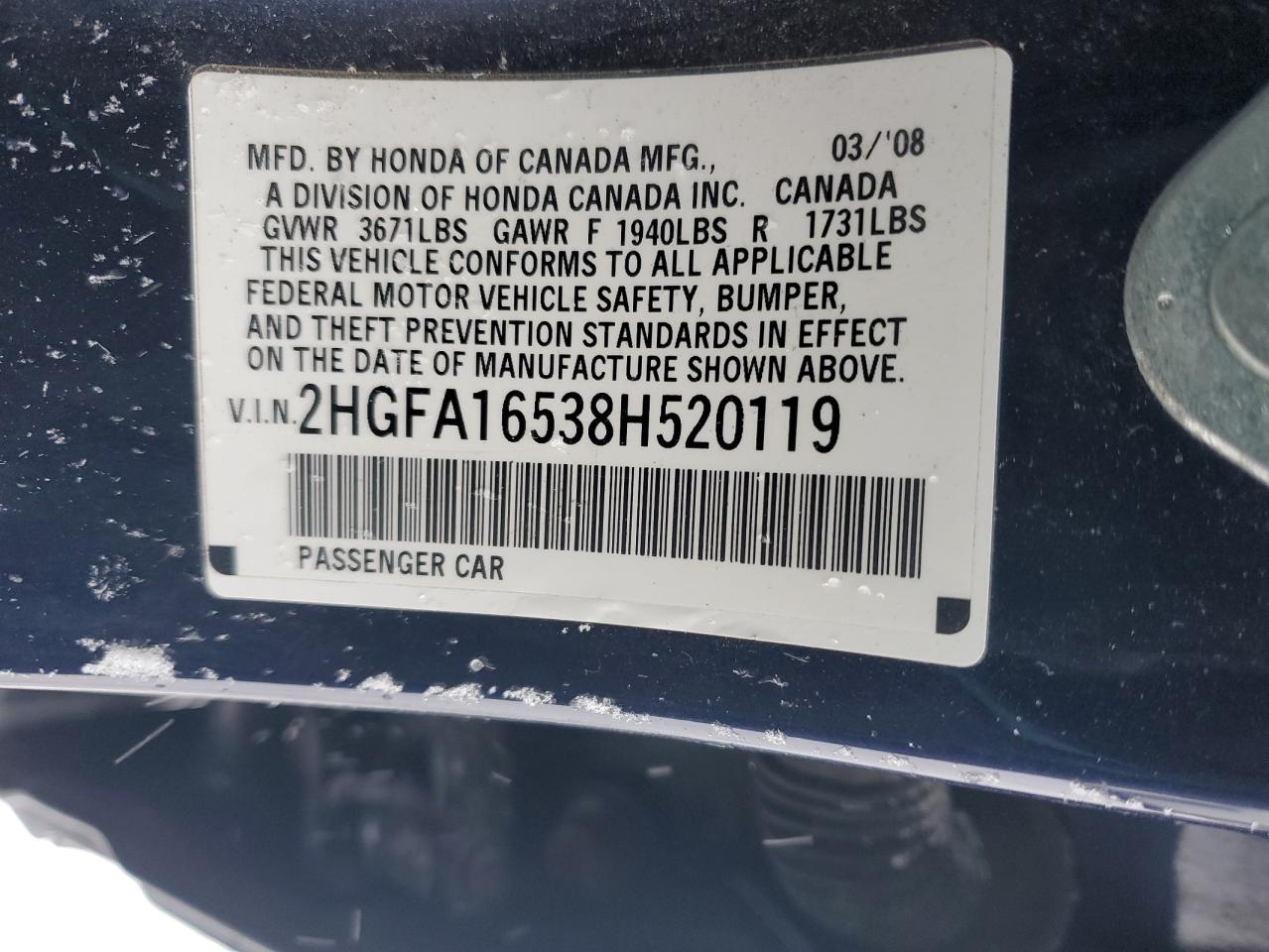 2008 Honda Civic - Image 14