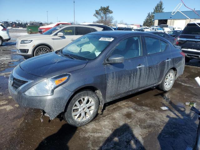 2017 Nissan Versa S продається в Woodhaven, MI - Front End