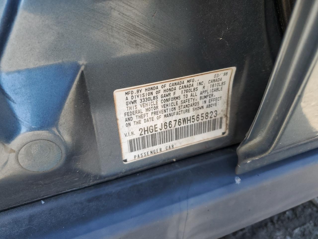 1998 Honda Civic - Image 14