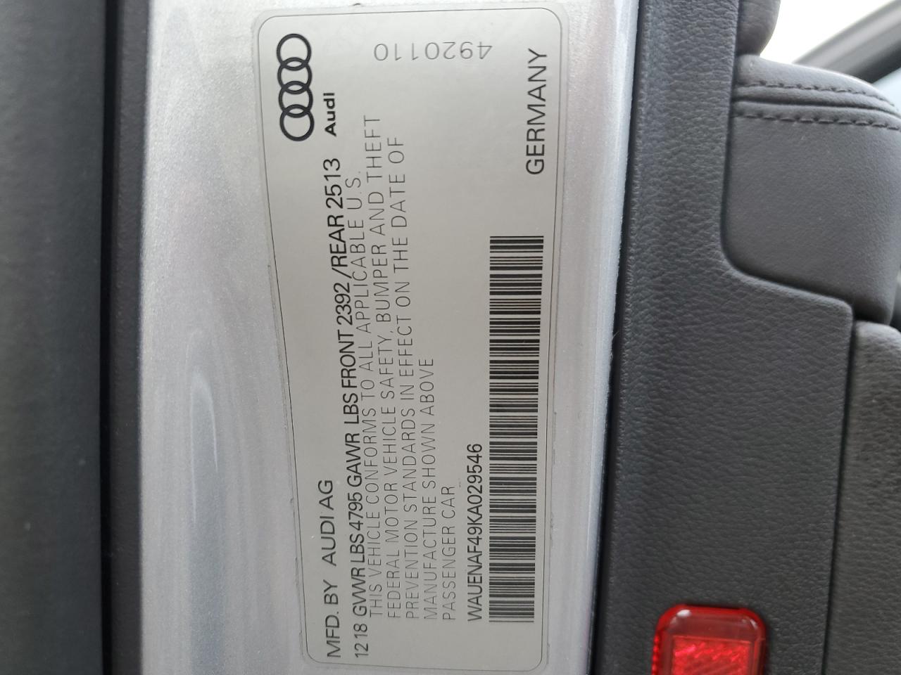 2019 Audi A4 - Image 12