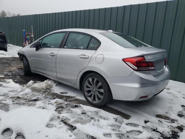 Sedans HONDA CIVIC 2014 Srebrny