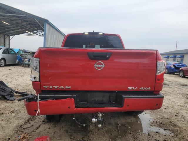  NISSAN TITAN PRO- 2024 Красный
