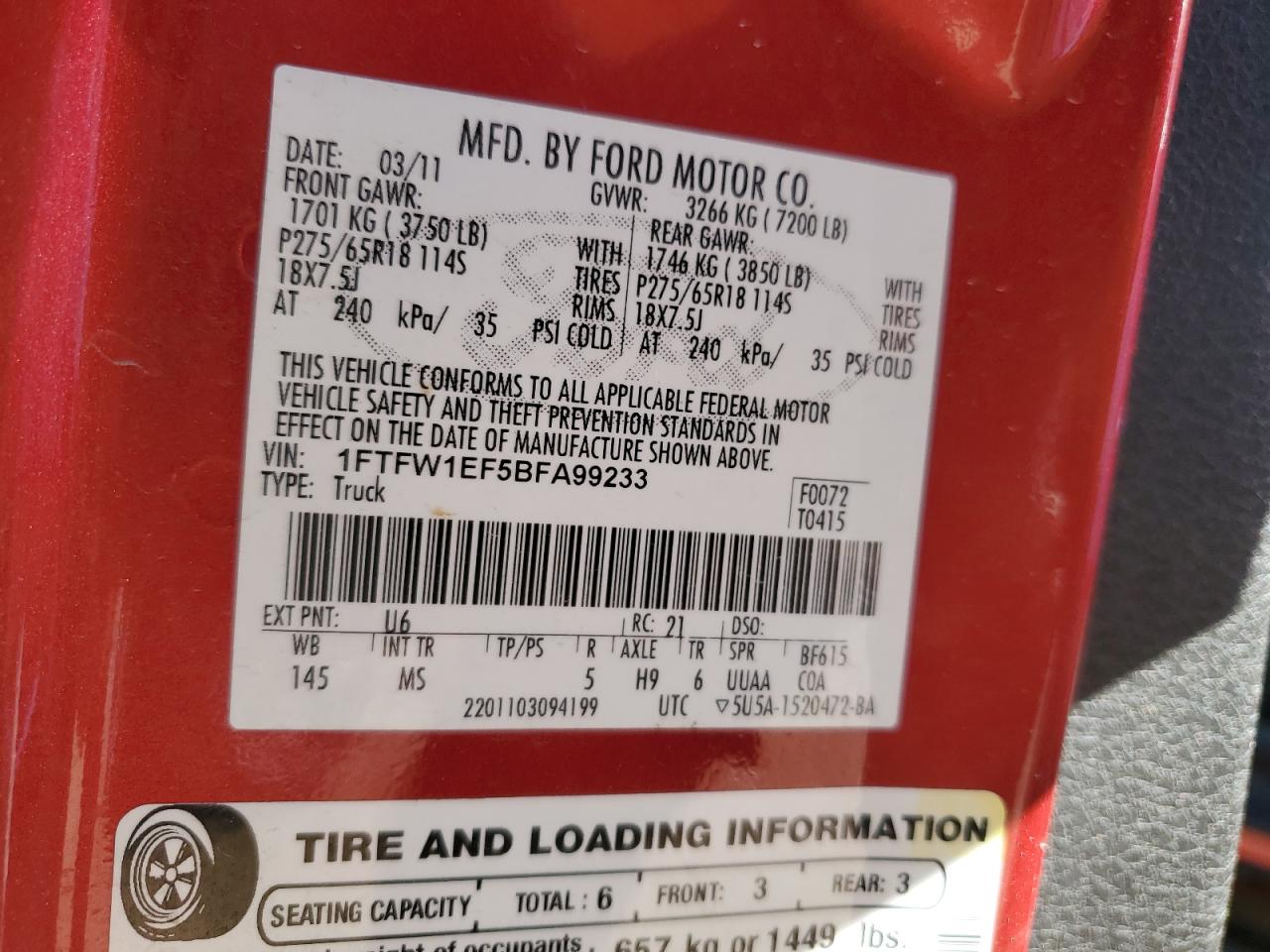 2011 Ford F-150 - Image 12