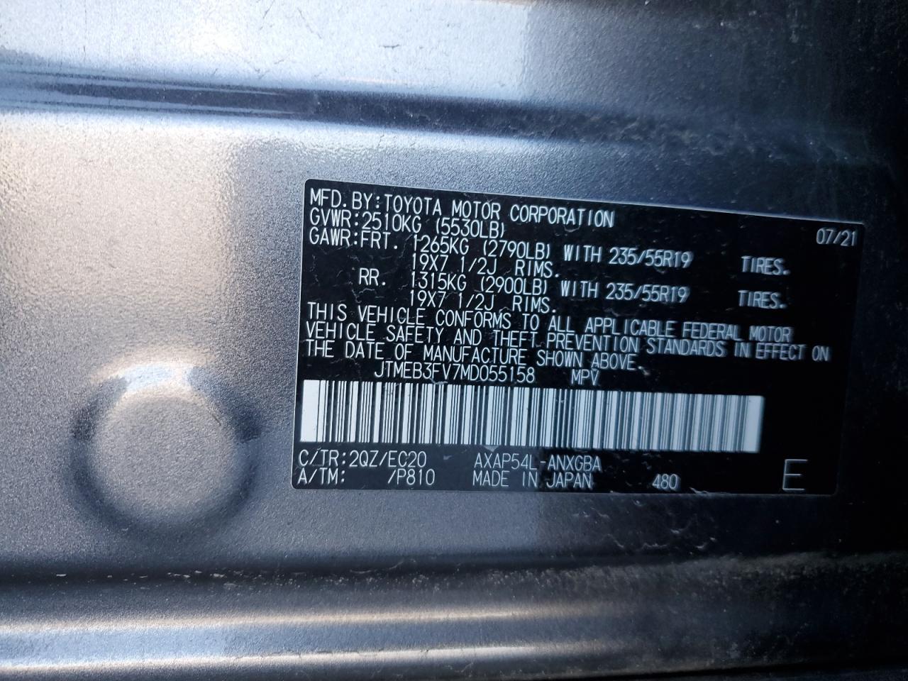 2021 Toyota RAV 4 - Image 13