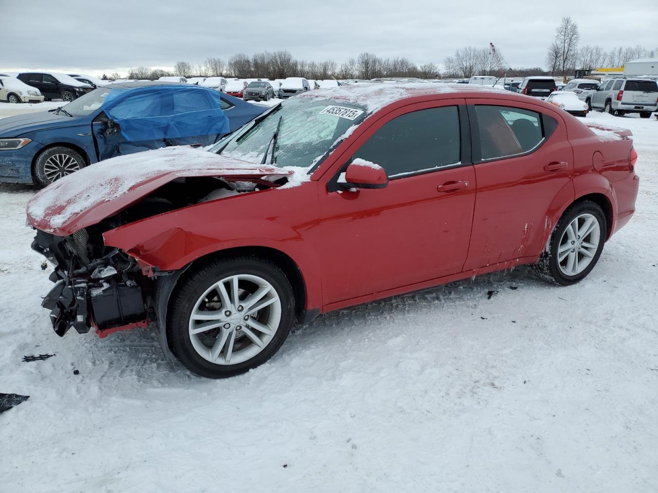 2012 Dodge Avenger Sxt за продажба в Davison, MI - Front End