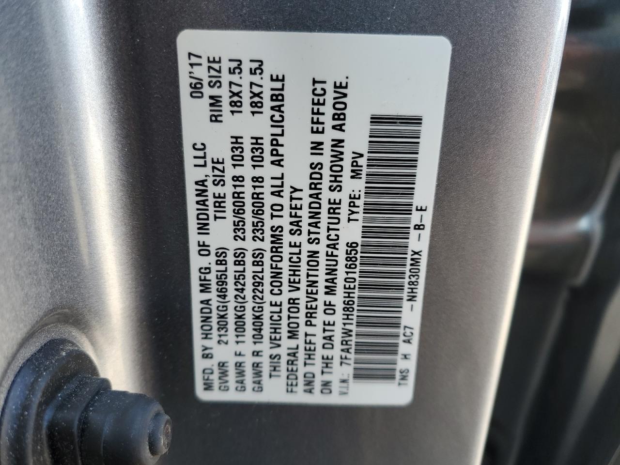 2017 Honda CR-V - Image 15