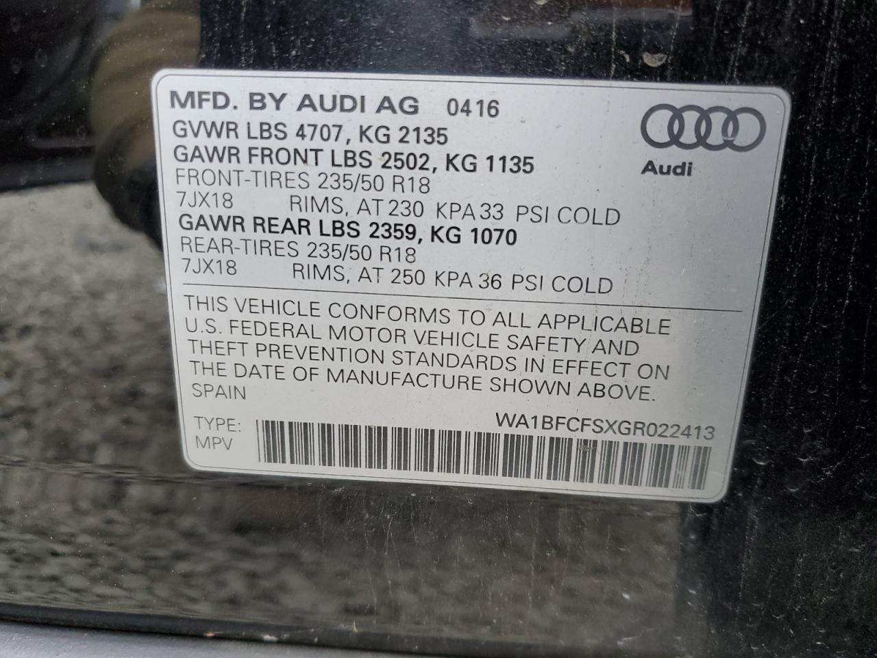 2016 Audi Q3 - Image 13