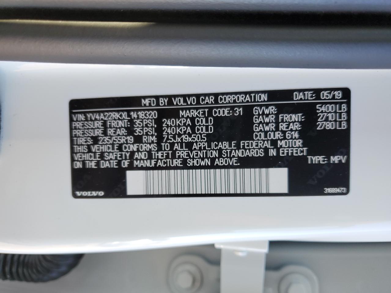 2020 Volvo XC60 - Image 14