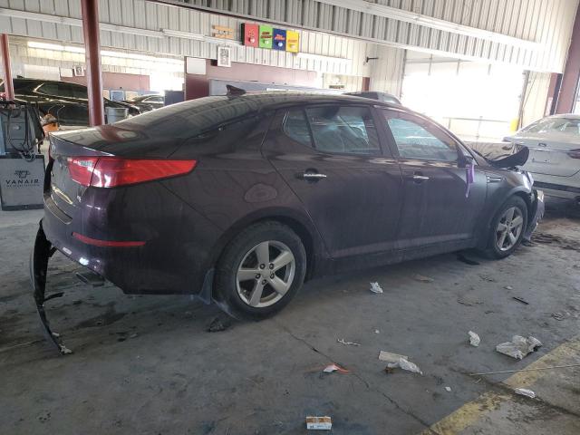  KIA OPTIMA 2015 Burgundy