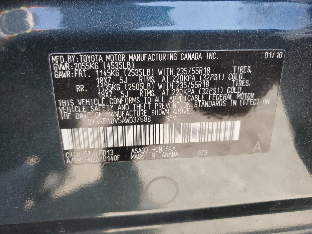 2010 Toyota RAV 4 - Image 15