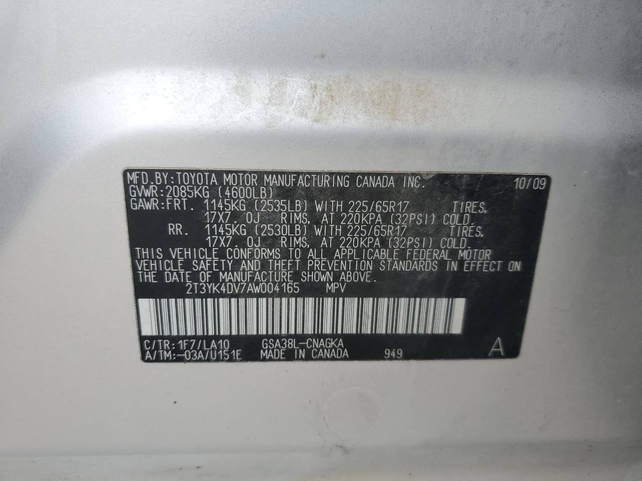 2010 Toyota RAV 4 - Image 14