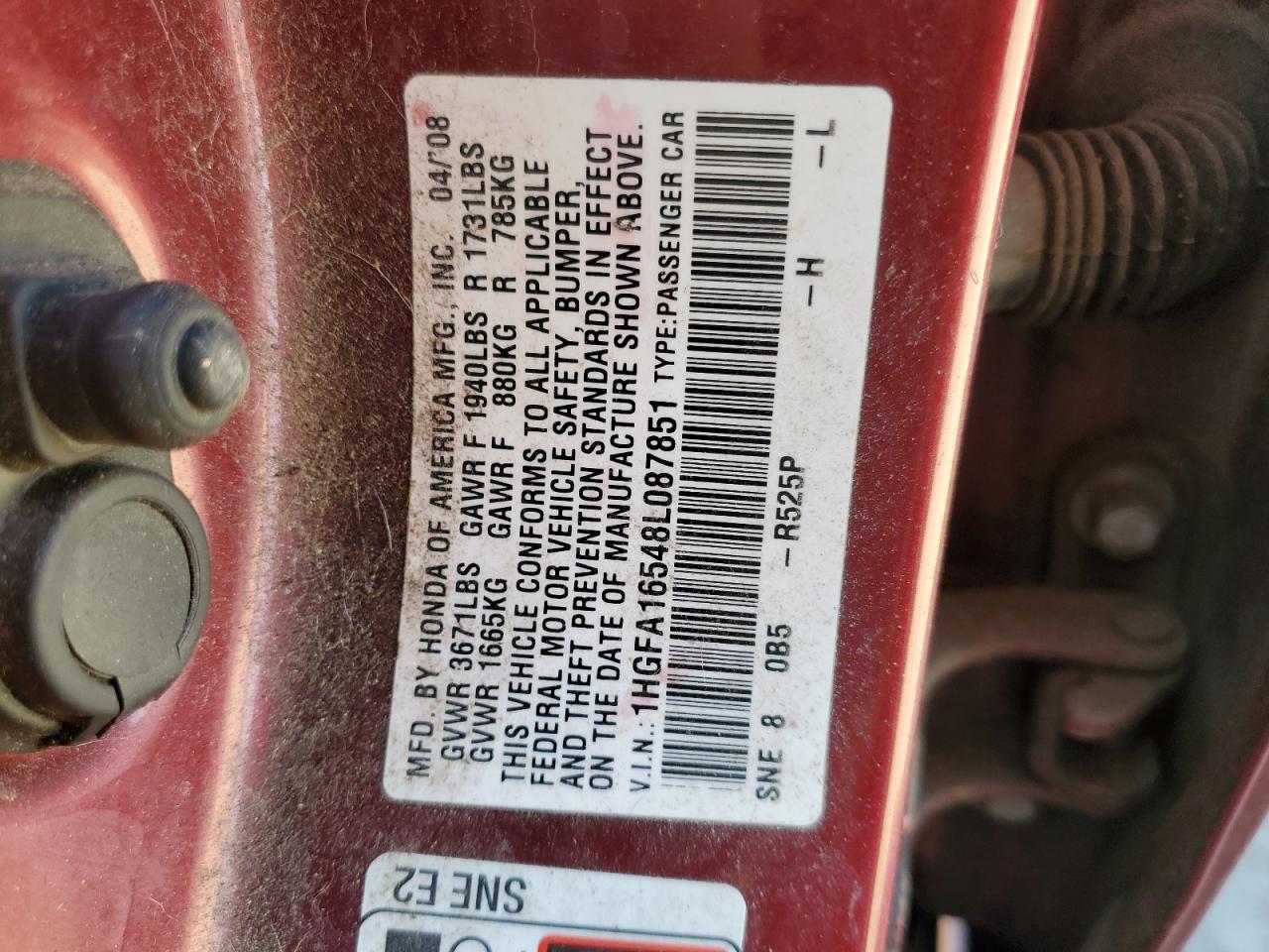 2008 Honda Civic - Image 13