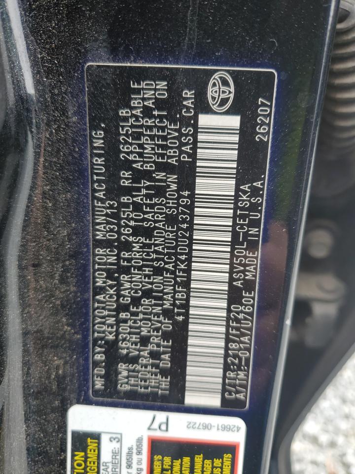 2013 Toyota Camry - Image 12