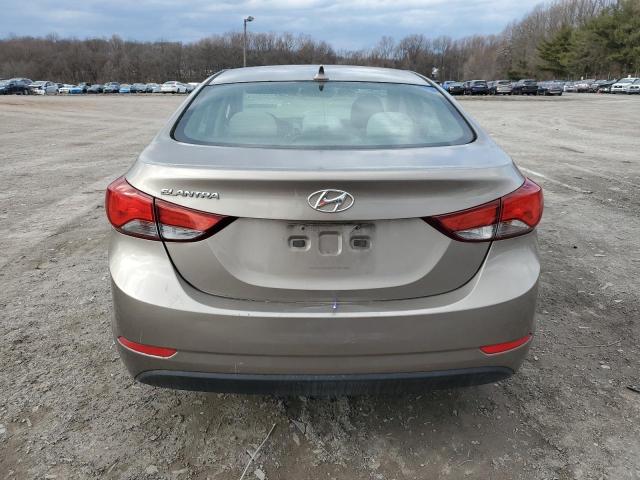 Sedans HYUNDAI ELANTRA 2015 Beżowy