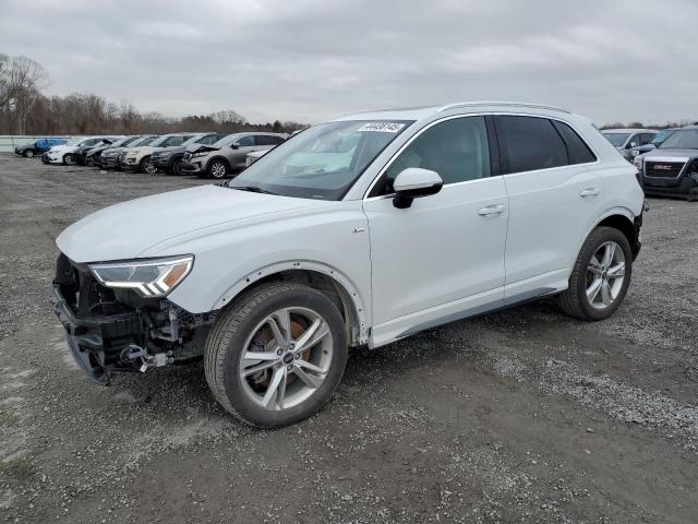 2022 Audi Q3 Premium Plus S Line 45 на продаже в Assonet, MA - Front End