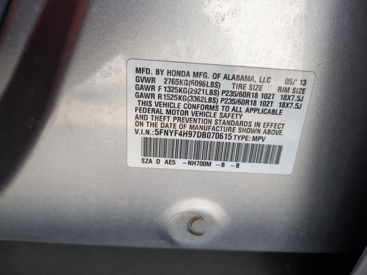 2013 Honda Pilot - Image 12