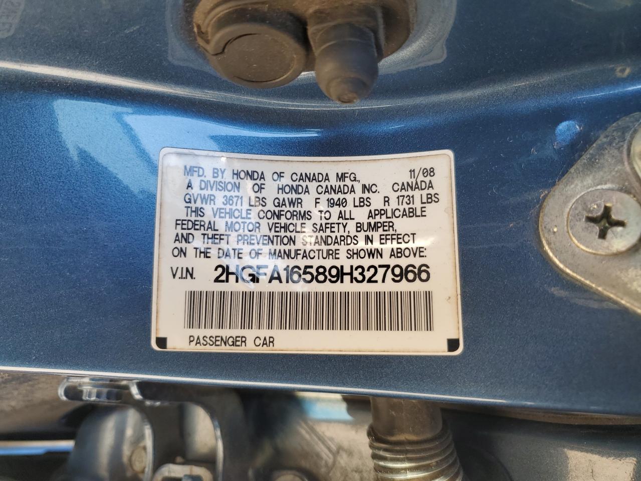 2009 Honda Civic - Image 12