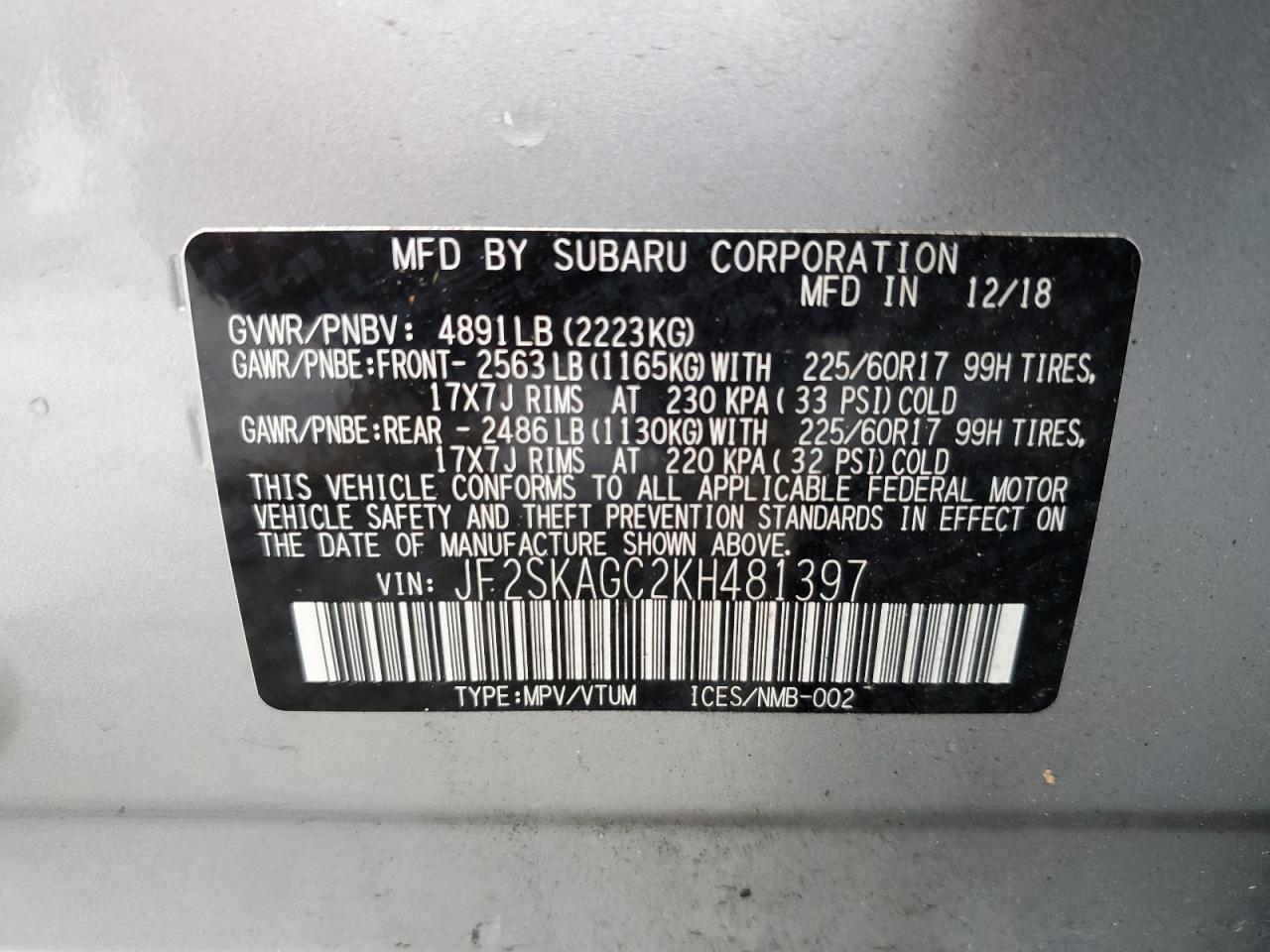 2019 Subaru Forester - Image 14